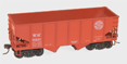 Western Maryland USRA 55-Ton Twin Hopper-Kit-HO Scale-by Accurail