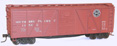 Southern Pacific 40 Foot Outside Braced Wooden Boxcar Kit-HO Scale-by Accurail