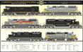 Carolina, Clinchfield & Ohio 2nd Gen. Diesels Poster