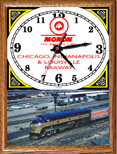 Monon Framed Clock