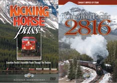 Kicking Horse Pass/2816 Combo Train DVD's