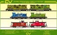 Central Vermont Early Diesels & Cabooses Poster