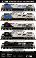 Norfolk Southern AC44C6M Poster