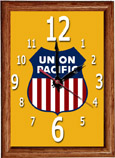 Union Pacific Logo Railroad Clock