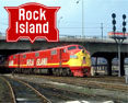 Rock Island At Roosevelt Road 8" x 10" Metal Sign