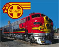 Santa Fe Chief 8" x 10" Metal Sign