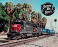 Cotton Belt GP40M-2 Photo Sign