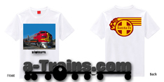 Santa Fe Railroad Logo Photo Train T-Shirts and Sweatshirts