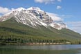 Canadian Pacific Wapta Lake Train Mural 4x6