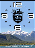 Canadian Pacific Photo Clock