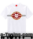 Akron, Canton & Youngstown Railroad Logo (with stripe)  T-Shirts