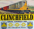 Clinchfield GP-7 8" x 10" Metal Sign