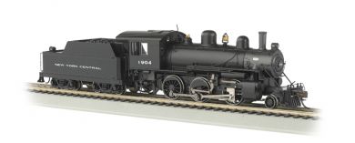 New York Central Alco 2-6-0 Steam Locomotive #1904-HO Scale-by Bachmann ...