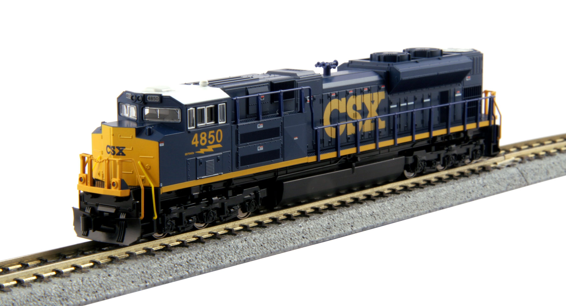 CSX SD70ACe #4850-N Scale-by Kato - A-Trains.com